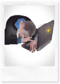 Sleeping or working?