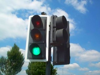 green traffic light