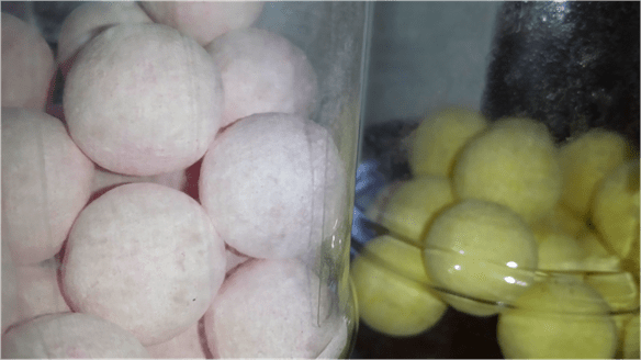 Bonbons in captivity