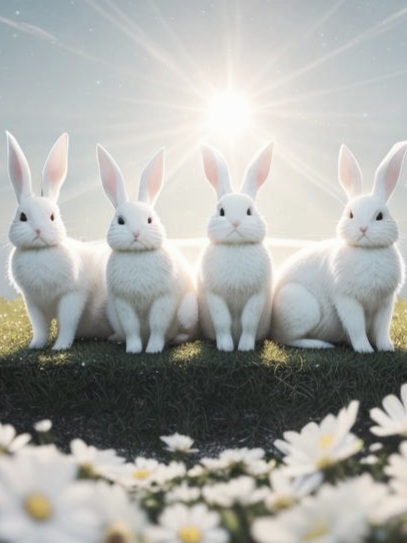 White Rabbits: April