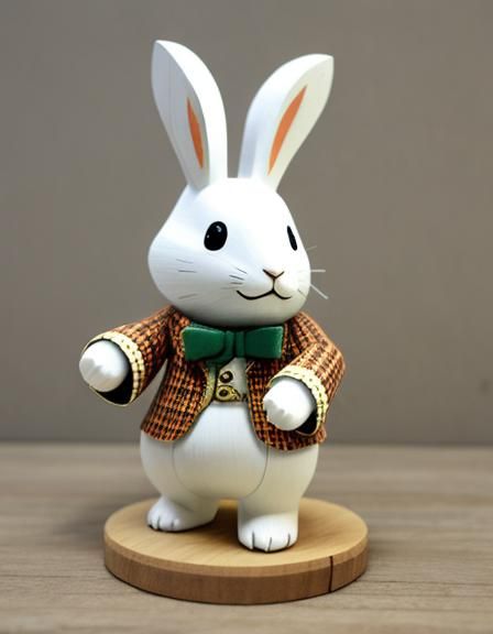 Happy July! White&nbsp;Rabbits!